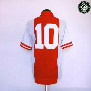 Litmanen 10 Ajax Amsterdam Vintage Umbro Football Shirt 1993/94 (l) Finland