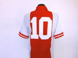 LITMANEN 10 Ajax Amsterdam Vintage Umbro Football Shirt 1993/94 (L) Finland 7