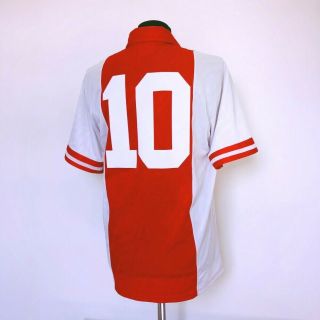 LITMANEN 10 Ajax Amsterdam Vintage Umbro Football Shirt 1993/94 (L) Finland 8