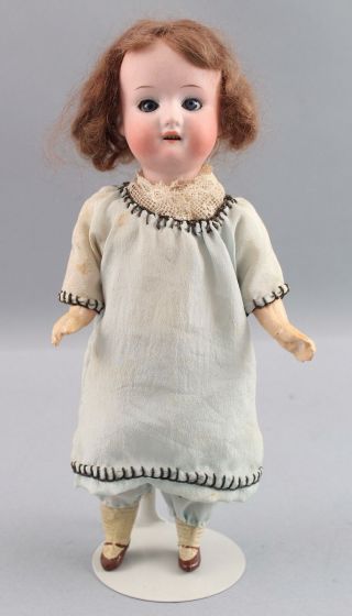 Small 10inch Antique MOA 200 Bisque Head Doll w/ Composition Body & Sleep Eyes 2
