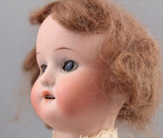 Small 10inch Antique MOA 200 Bisque Head Doll w/ Composition Body & Sleep Eyes 5