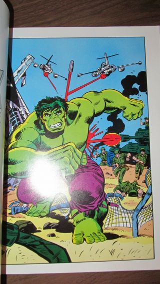 1978 STAN LEE Pin up Book Mighty World of Marvel Comic Movie Film Vintage Art 6