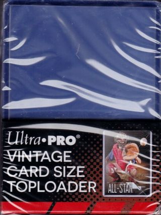 500 Ultra Pro Vintage Toploaders with Sleeves Top Loaders 2