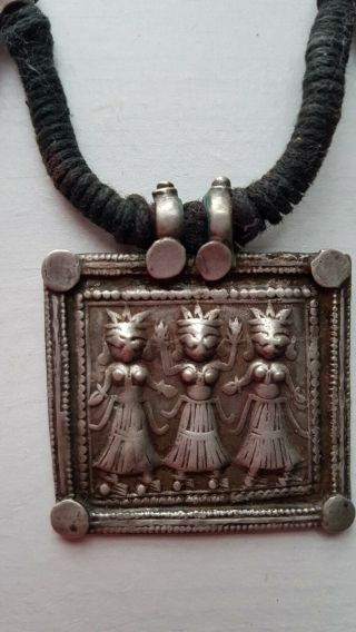 Antique Necklace Trivbal Silver Jewellery