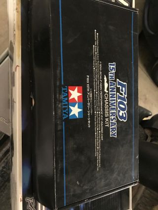 Rare Tamiya 1/10 Rc F103 15th Anniversary Special Edition 84056 Kit Hard To Find