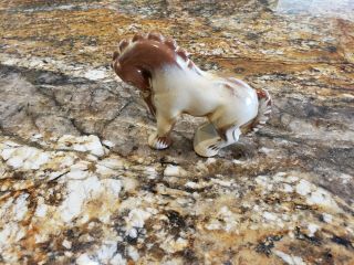 Vintage Desert Gold Circus Charger Frankoma Pottery Horse Pony Figurine