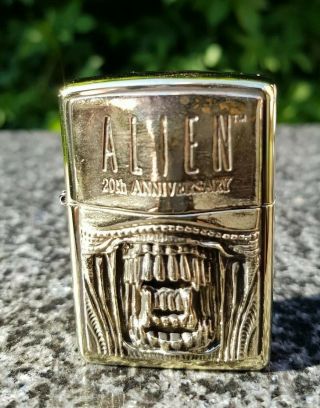 Zippo,  Alien Teeth,  20th Anniversary Lighter,  Limited Edition ( (very Rare))