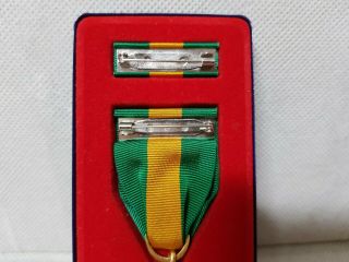 RARE ROK ARMY PKO Overseas Peacekeeping MEDAL Ribbon ORDER Insignia Badge Korea 6