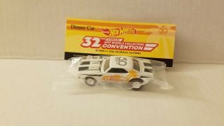 Hot Wheels 32nd Convention Dinner Camaro Redline Tires Very Rare 1 Of 10 Made