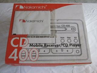 Nib Vintage Nakamichi Cd - 400 Cd Player In Dash Receiver