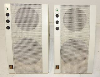 Ar Acoustic Research Powered Partner 570 Vintage Powered Speakers With Cords