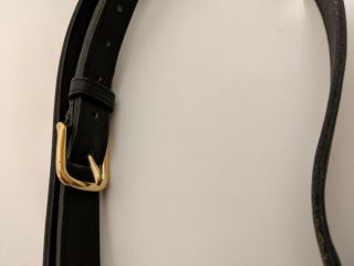 Vintage COACH 9930 Murphy Willis Black Leather Crossbody Shoulder Bag - USA Made 6