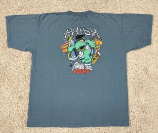 Vtg 1997 Phish Holiday Shows Tour Concert Shirt Sz XL Rare Htf Rock Band Tee 3