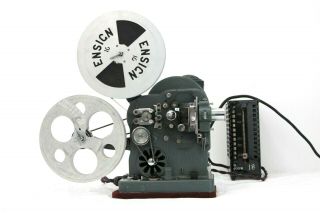 Vintage Bolex Paillard Model - C 16mm Cine Projector,  Hermagis 45mm F1.  9 Lens,  Runs