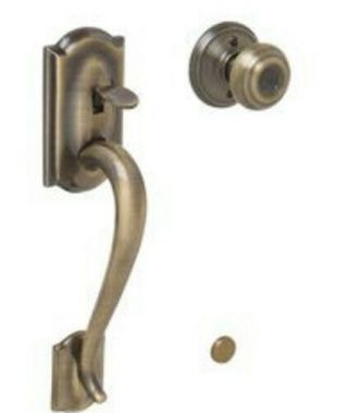 Schlage Fe285cam609geo Handle Only From The Camelot Series