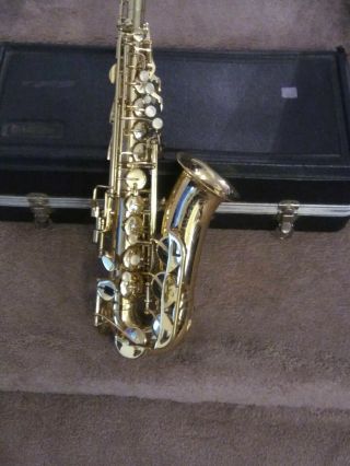 Vintage Conn USA Alto Saxophone No Mouthpiece with Case - 8