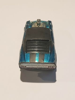 BOSS HOSS MUSTANG AQUA HOT WHEELS REDLINE VINTAGE 1969 MATTEL HONG KONG WOW 4