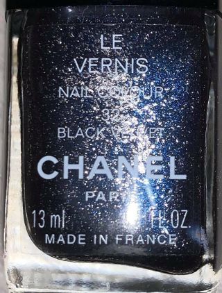 Chanel Nail Polish 32 Black Velvet Rare Limited Edition Bnib For Nic