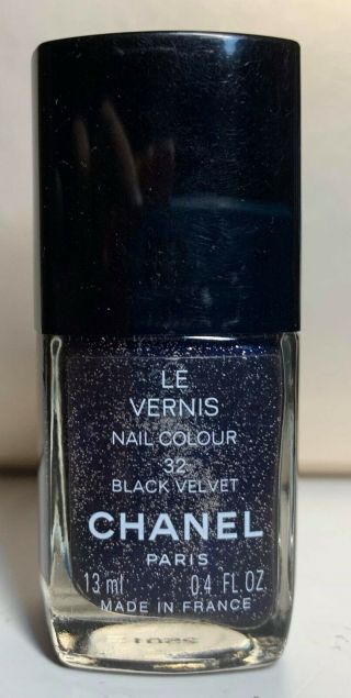 chanel nail polish 32 Black Velvet rare limited edition BNIB FOR nic 2