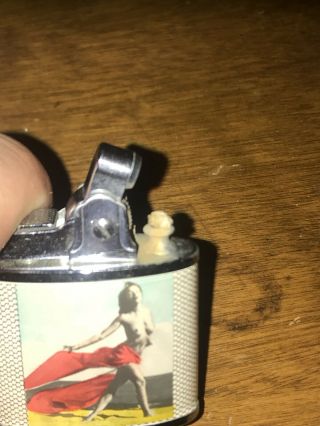 Vintage PAC Japan Lighter - Double Sided Nude Woman - 3