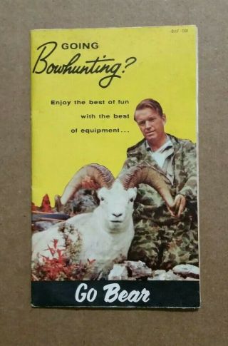 Bear Archery Co.  Grayling,  Mi. ,  Sales Brochure,  1950 