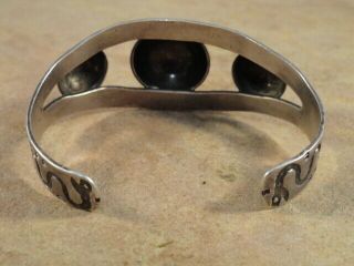 Vintage Pawn Navajo Sterling Silver Cuff Bracelet 5
