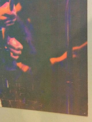 Jimi Hendrix vintage blacklight poster Gemini Rising Garcia Psychedelic 1970 5