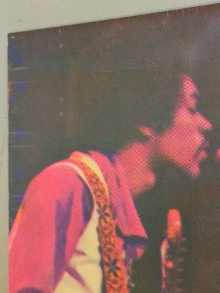 Jimi Hendrix vintage blacklight poster Gemini Rising Garcia Psychedelic 1970 7