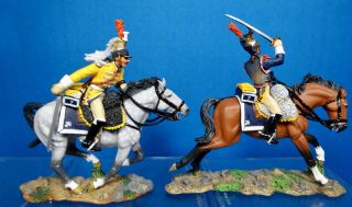 king &country 54mm napoleonic French & Scottish at Waterloo 7 figs2007 RARE 8