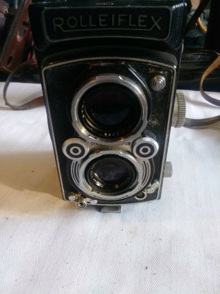 Vintage Rolleiflex Camera 1252972 75mm