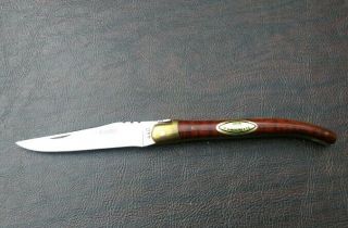 Vintage Laguiole Pocket Knife 440 w/ Sheath & File in 2