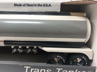 Vintage Nylint Trans Tanker EXXON Steel Semi Truck 315 USA 4