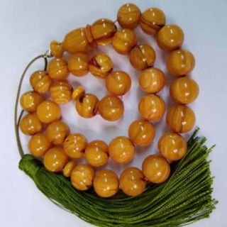 Big Size 14 Mm Vintage Faturan Misketa Worry Beads - Komboloi - Bakelite سندلوس