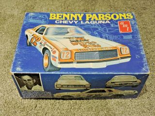 Amt Vintage Nascar Benny Parsons Chevy Laguna Kit Nib 1/25