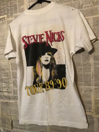 Vtg 80s Stevie Nicks The Other Side Of The Mirror Rock Band T - shirt 5