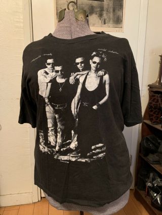 Vintage Depeche Mode World Violation Tour 1990 Concert T - Shirt L