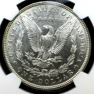 KEY DATE: 1899 - P Morgan Silver Dollar NGC MS 62 GRADED -.  RARE 3