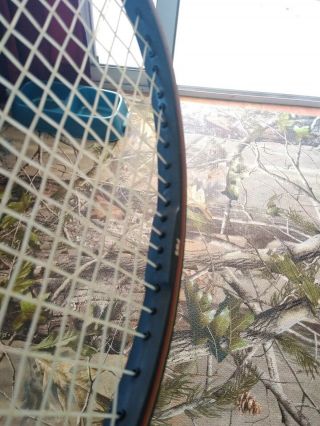 WILSON PRO STAFF MIDSIZE L4 4 1/2 PWS Graphite Kevlar VINTAGE 90’s Tennis Racket 7