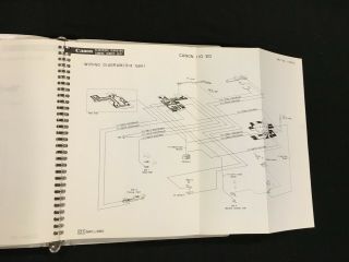 Vintage OEM Canon A - 1,  Motor Drive MA,  NiCd,  Speedlite 199A Wiring Diagram Guide 7