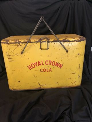 Vintage Rare 1950s Rc Cola Cooler,  Progress Refrigerator Co.  Louisville,  Ky.  U