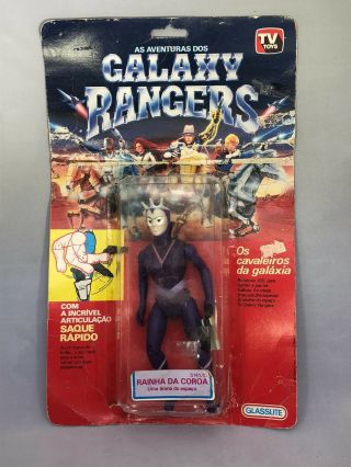 Adventures Of The Galaxy Rangers Queen Of The Crown Glasslite Brazil Ultra Rare