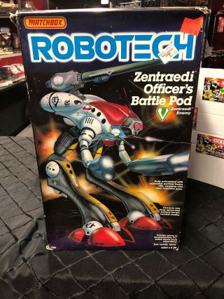 1985 Vintage Matchbox Robotech Zentraedi Officer 