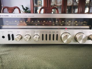 Vintage Realistic STA - 110 Am/Fm Stereo Receiver. 4