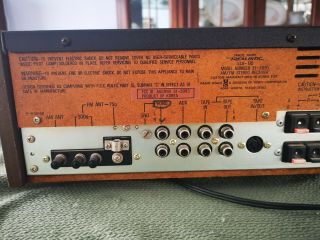 Vintage Realistic STA - 110 Am/Fm Stereo Receiver. 8