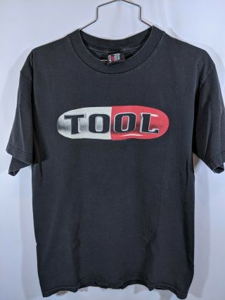 Tool Band T Shirt Pill Brain X - Ray Double Sided By Giant 