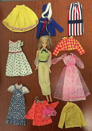 1960 ' s & 1970 ' s Vintage Barbie Clothes 40 Items,  Doll 3