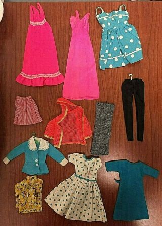 1960 ' s & 1970 ' s Vintage Barbie Clothes 40 Items,  Doll 4