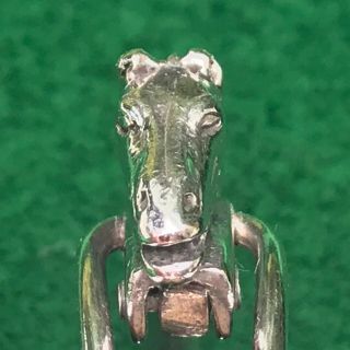 Gucci Sterling Horse Head Key Ring - VINTAGE - Pre - Owned with Character 7