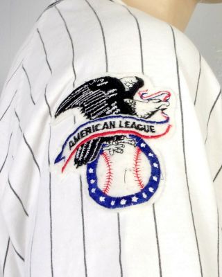 vtg 80s 90s Starter MLB Chicago White Sox Baseball Jersey Sewn NWA dre cube M 4
