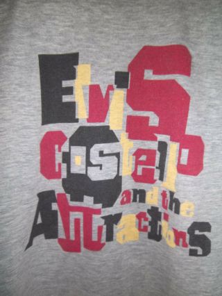Vintage 1984 Elvis Costello T - Shirt XL Chest 40 